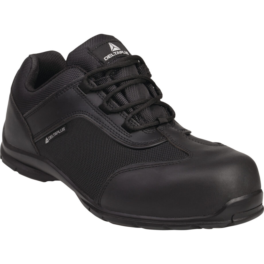 NISKIE BUTY ZE SKÓRY KROWIEJ I SIATECZKI MESH - S1P SRC