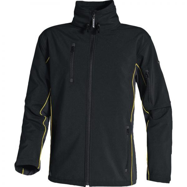 KURTKA "SOFTSHELL" Z POLIESTRU I ELASTANU, 3 WARSTWY LAMINOWANE