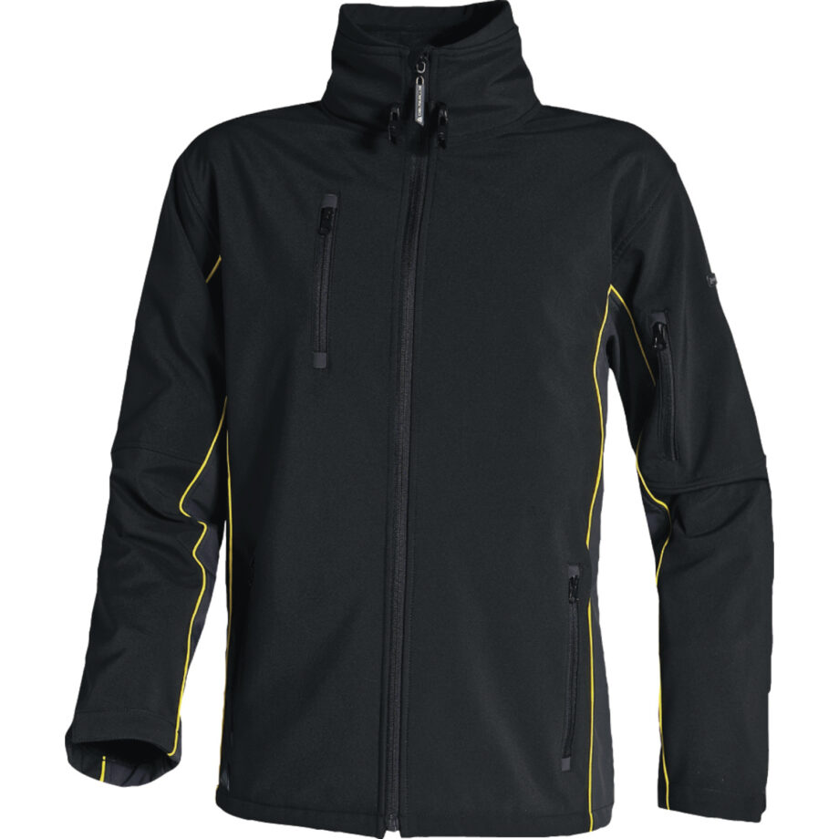 KURTKA "SOFTSHELL" Z POLIESTRU I ELASTANU, 3 WARSTWY LAMINOWANE