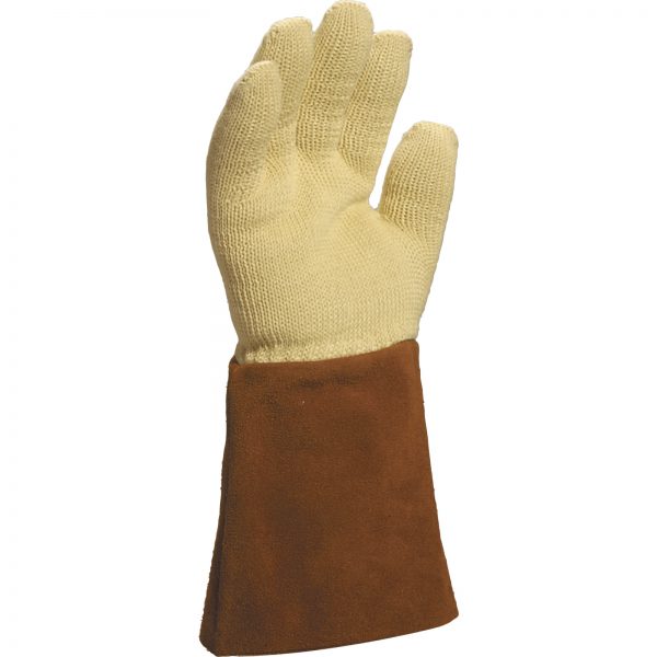RĘKAWICA Z WŁÓKNA KEVLAR¨ ODPORNA NA GORĄCO 250¡C Z MANKIETEM