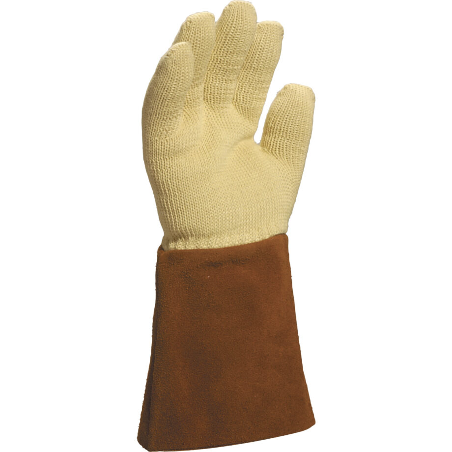 RĘKAWICA Z WŁÓKNA KEVLAR¨ ODPORNA NA GORĄCO 250¡C Z MANKIETEM