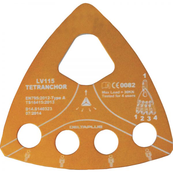 RIGGING PLATE - PŁYTKA STANOWISKOWA 4-OTWOROWA