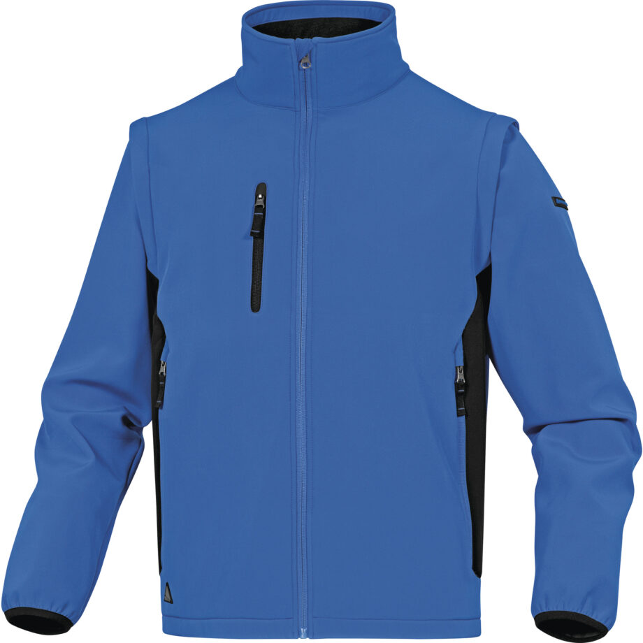 KURTKA SOFTSHELL 96% POLIESTER 4% ELASTAN. ODPINANE RĘKAWY