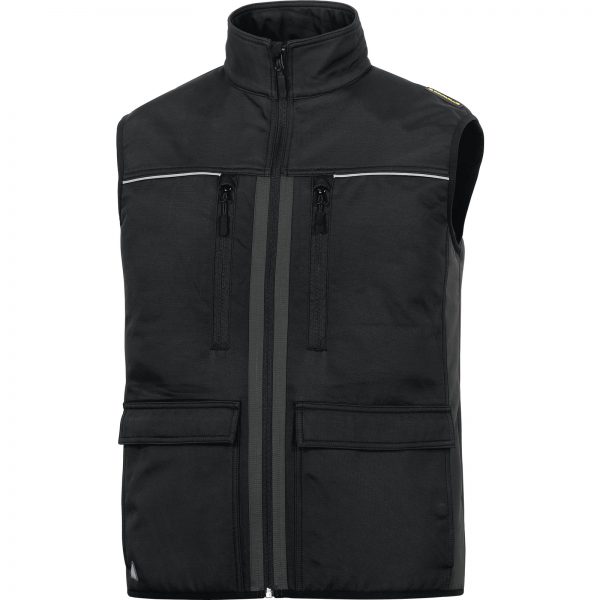KAMIZELKA Z SOFTSHELL POLIAMIDU/POLIESTRU