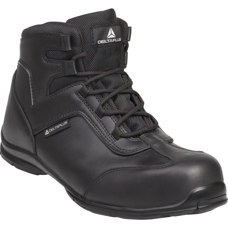 WYSOKIE BUTY ZE SKÓRY KROWIEJ - S3 SRC