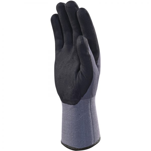 RĘKAWICA DZIANA Z POLIAMIDU SPANDEX - CHWYTNA Z NITRYLU/PU