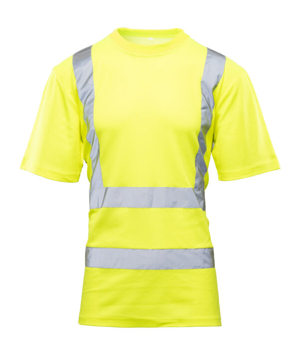 T-SHIRT SIATKA BF-016-Y ŻÓŁTY