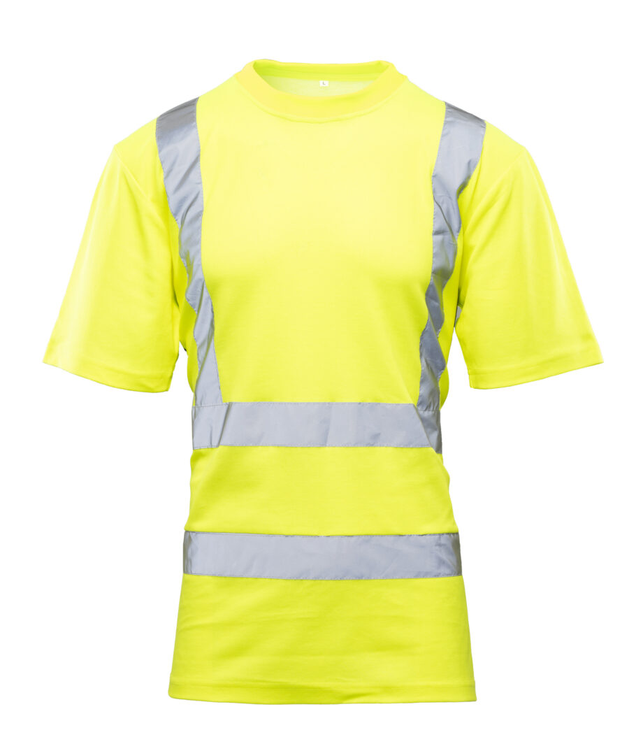 T-SHIRT SIATKA BF-016-Y ŻÓŁTY