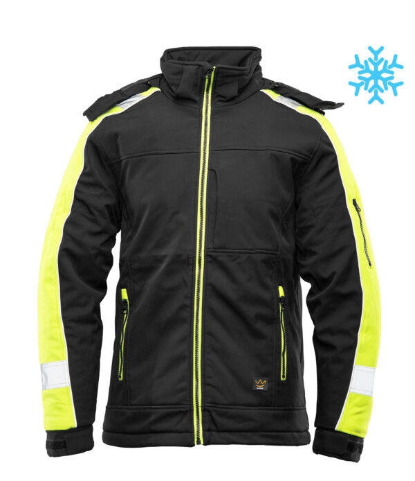 OCIEPLANY SOFTSHELL RIVAL ŻÓŁTY